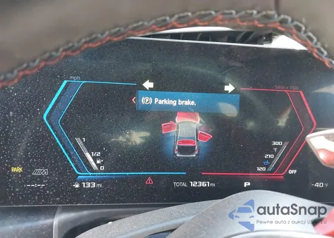 2024 BMW M3 Competition xDrive из США, поврежденный, VIN WBS43AY0XRFS91712